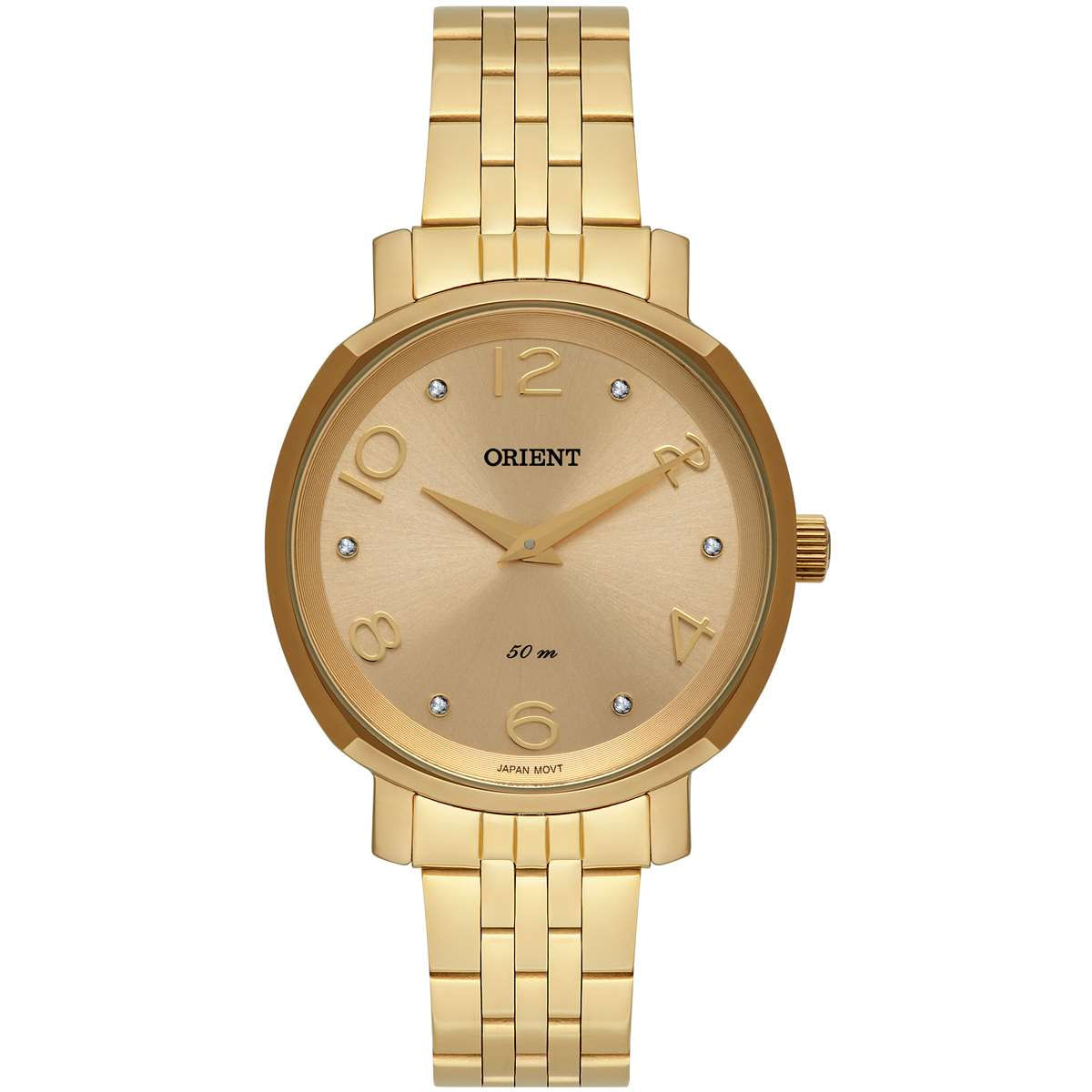 Relógio Orient Feminino Ref:Fgss0203 C2kx Fashion Dourado