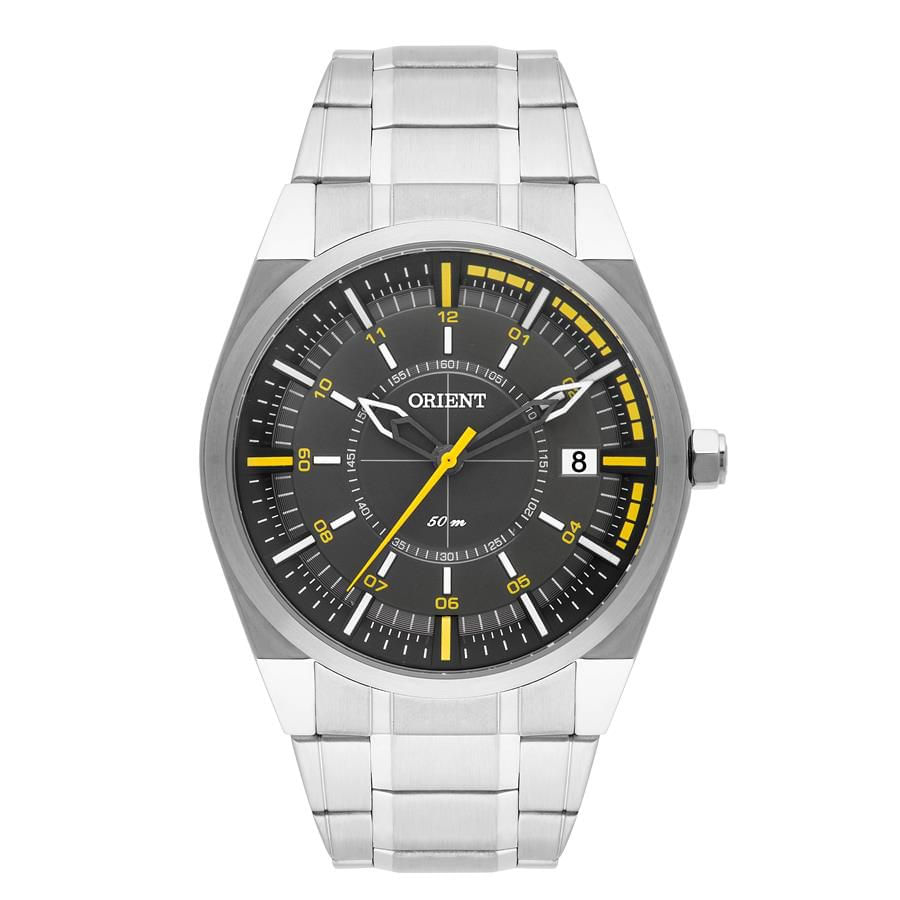Relógio Orient Masculino Ref:Mbss1316 Pysx Casual Prateado