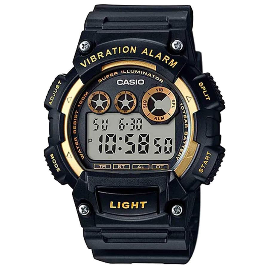 Relógio Casio Masculino Ref:W-735h-1a2vdf Alarme Vibratório