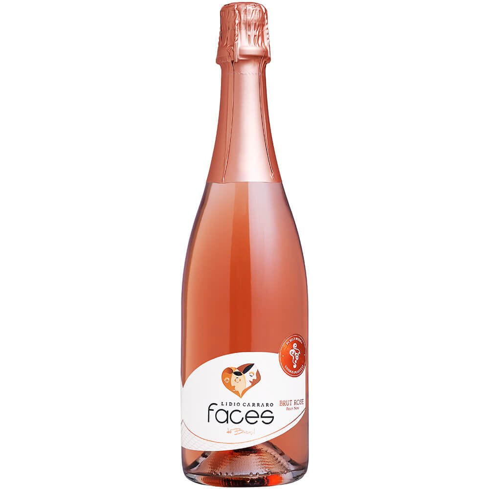 Espumante Brut Rosé Faces do Brasil Lidio Carraro 750ml