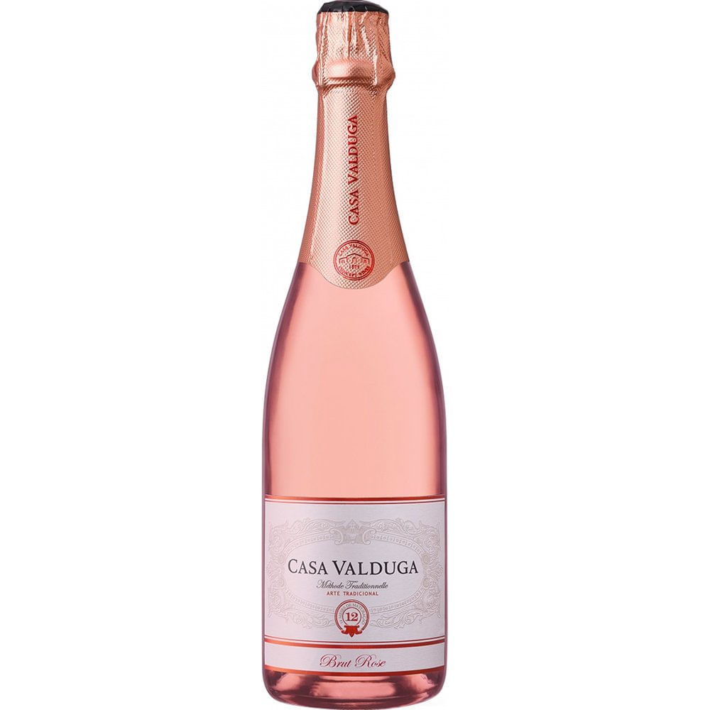 Espumante Brut Rose Arte Tradicional 12 Meses Casa Valduga 750ml