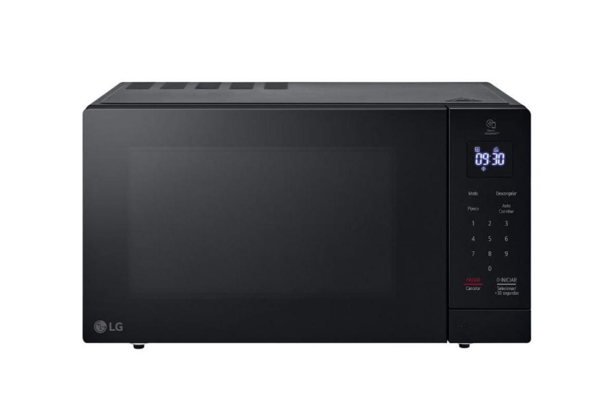 MICROONDAS LG GRILL NEO CHEF LIMPA FÁCIL PRETO 30 LITROS 220V MG3035DS