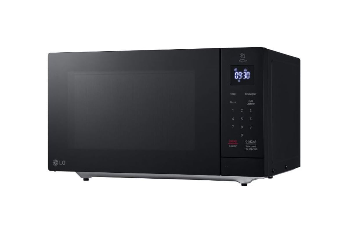 MICROONDAS LG GRILL NEO CHEF LIMPA FÁCIL PRETO 30 LITROS 220V MG3035DS