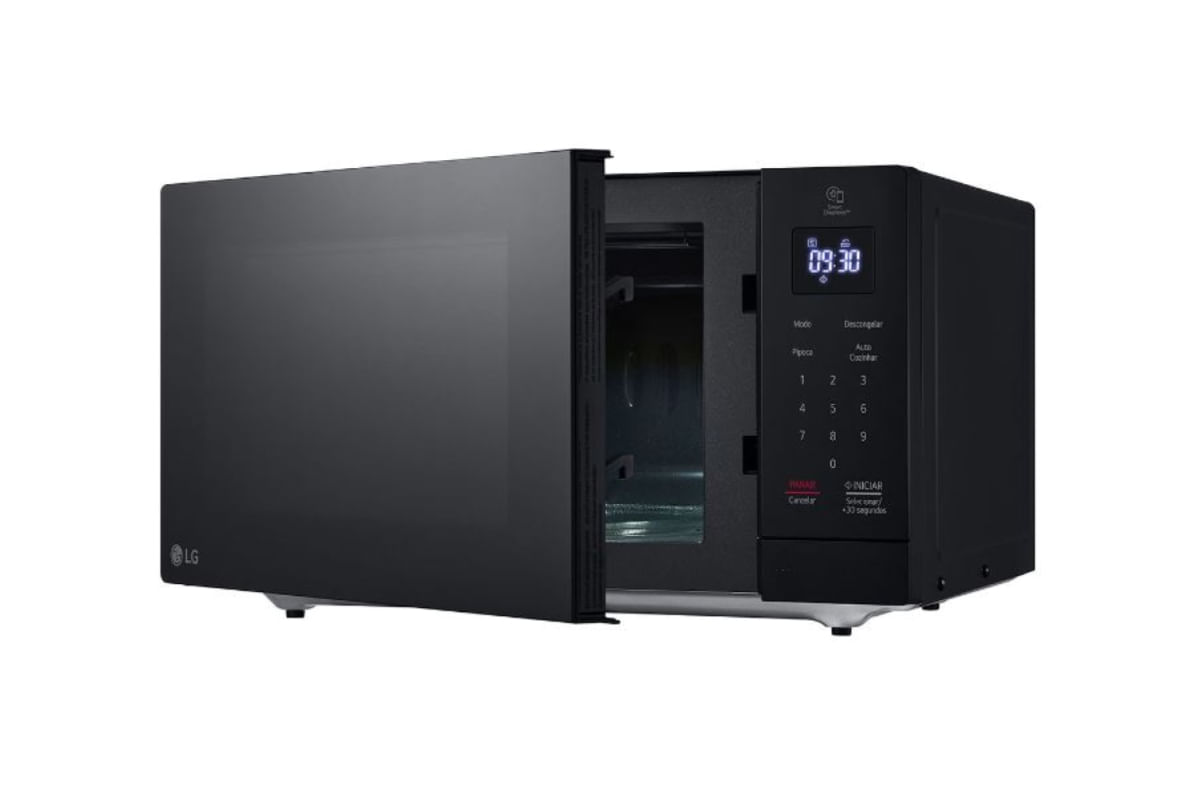 MICROONDAS LG GRILL NEO CHEF LIMPA FÁCIL PRETO 30 LITROS 220V MG3035DS