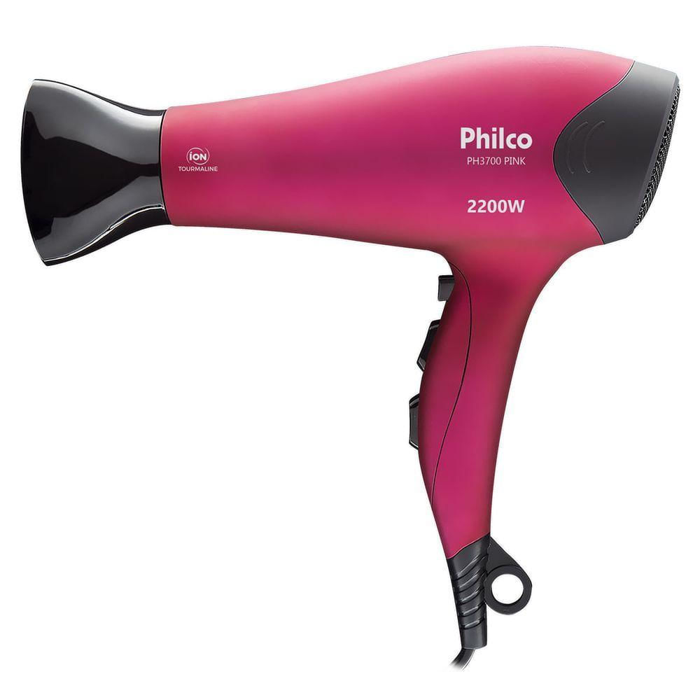 Secador de Cabelo 2000W Pink Philco 127V PH3700