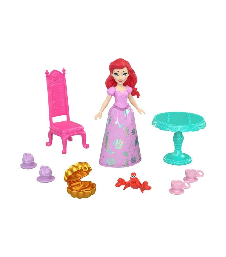 Disney Princesa Ariel Dia de Aventura com Amigos - Mattel