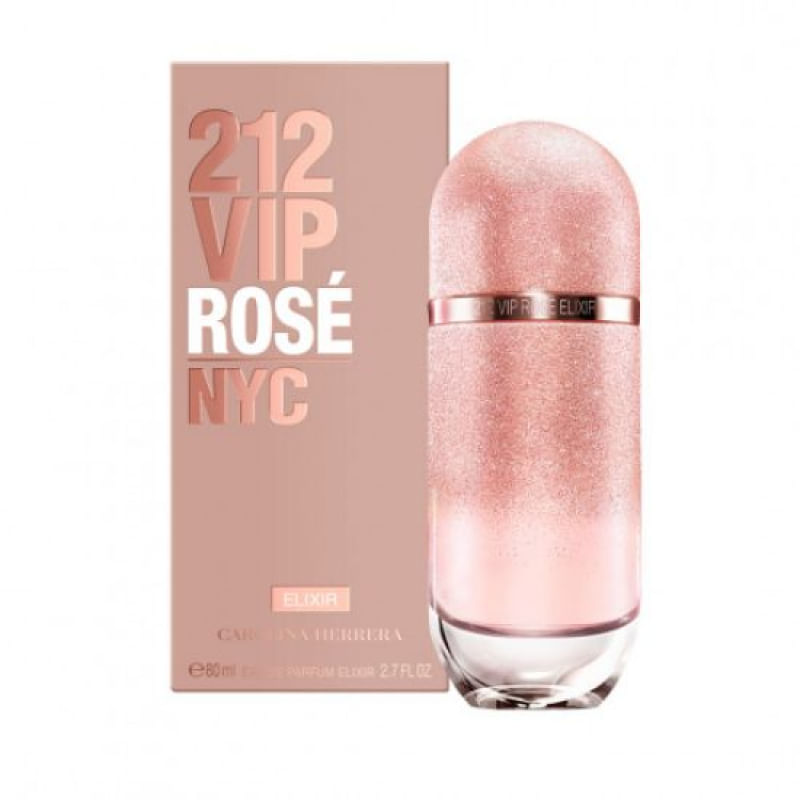 212 VIP Rosé Elixir Carolina Herrera Perfume Feminino Eau De Parfum 80ml