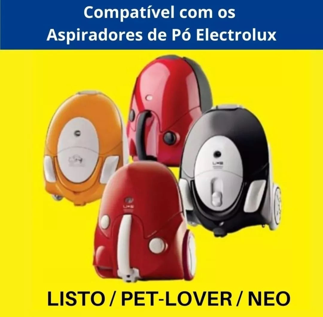 Sacos De Aspirador De Pó Electrolux Listo Pet Lover Neo