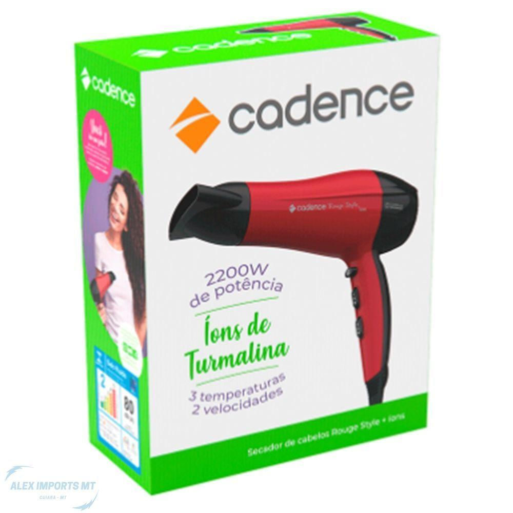 Secador De Cabelo Cadence Rouge Style Sc560 110