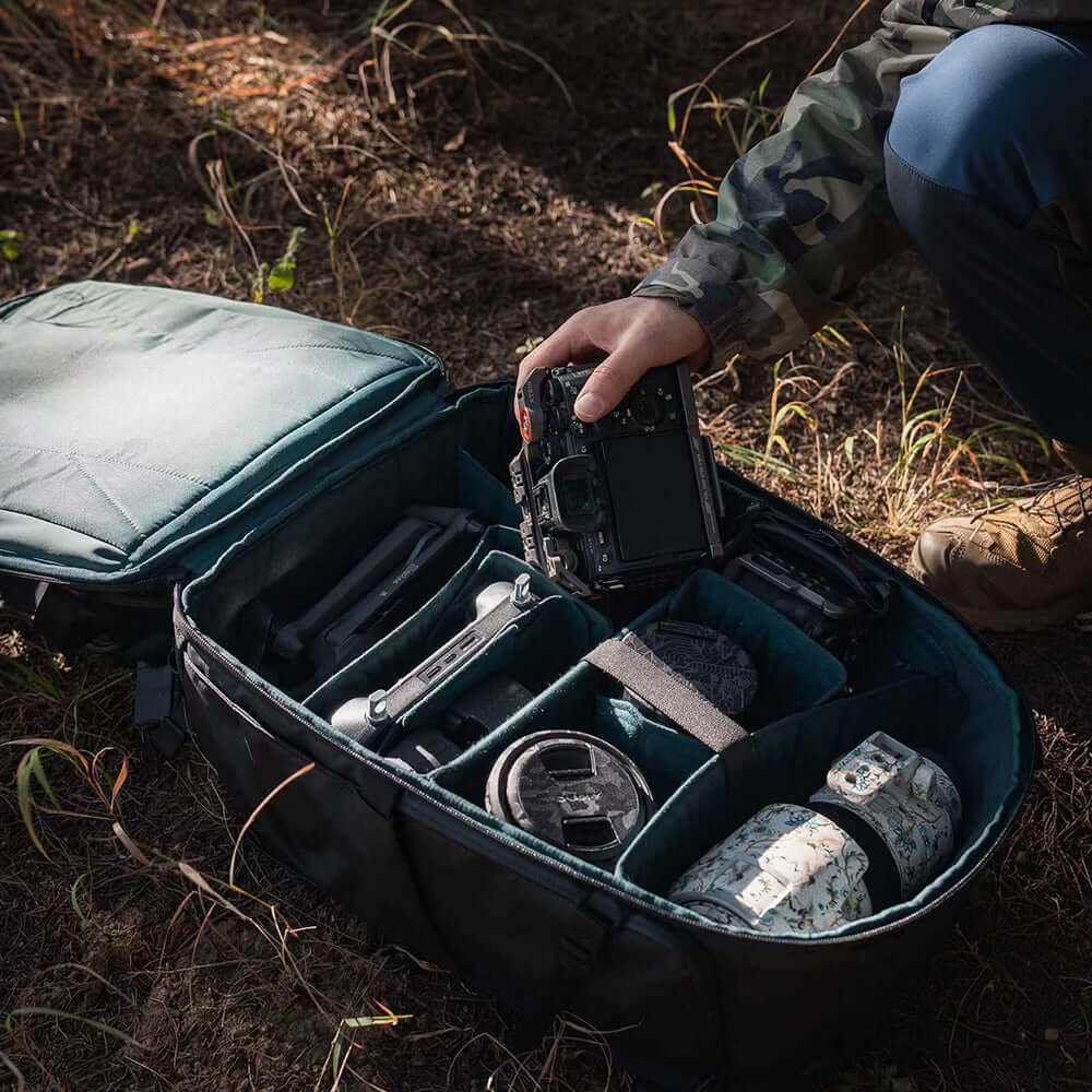 Mochila + Bolsa de Ombro - Pgytech OneMo 2 Cor Camuflado (25L)