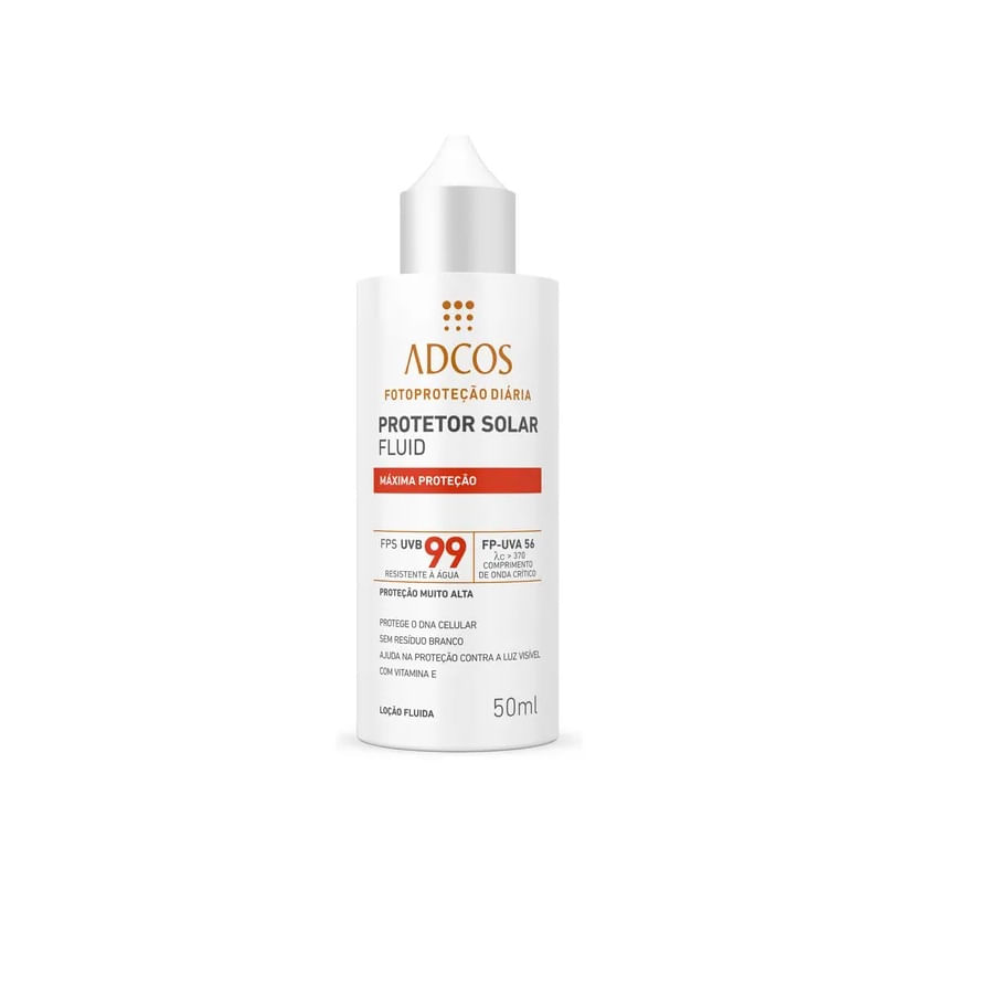 Adcos Filtro Solar Fluid Tonalizante FPS 99 50ml