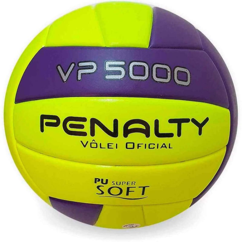 Bola de Vôlei Oficial Penalty VP 5000 X - Amarroxo