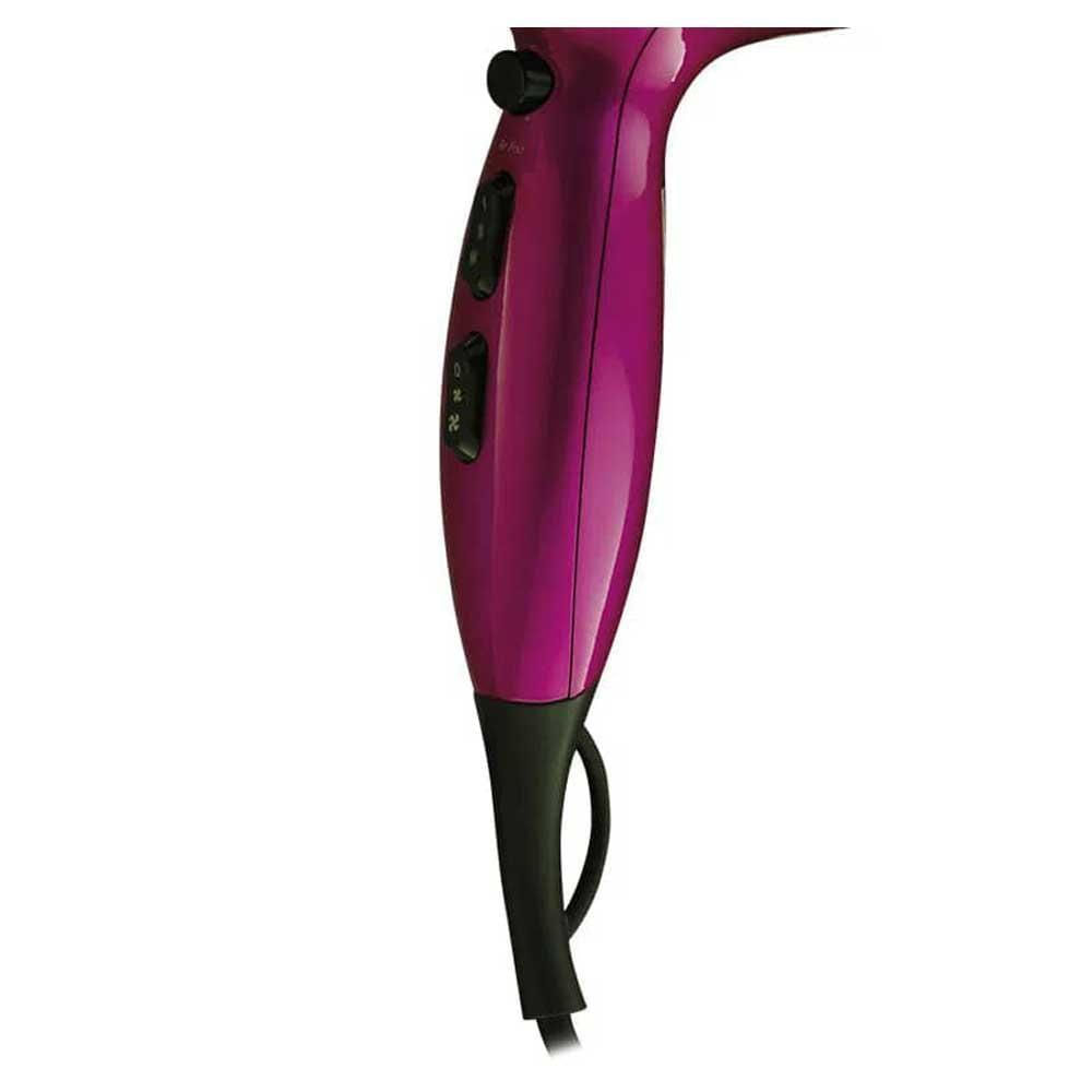 Secador De Cabelo Philco Beauty Shine Íon 2000W Rosa 127V 110