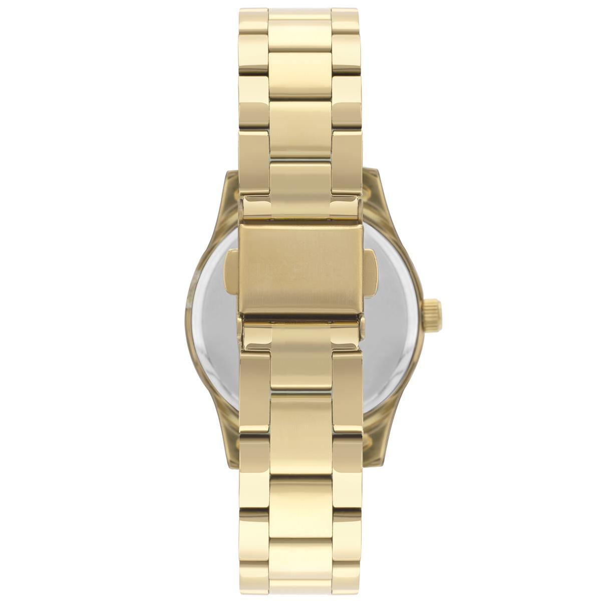 Relógio Technos Feminino Ref:2015cer/1x Elegance Dourado