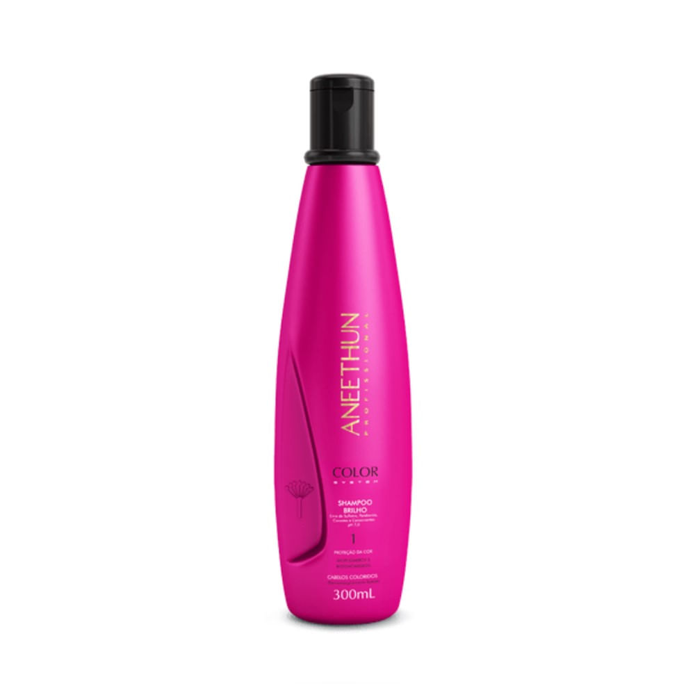 Aneethun Shampoo Brilho Color System 300 ml