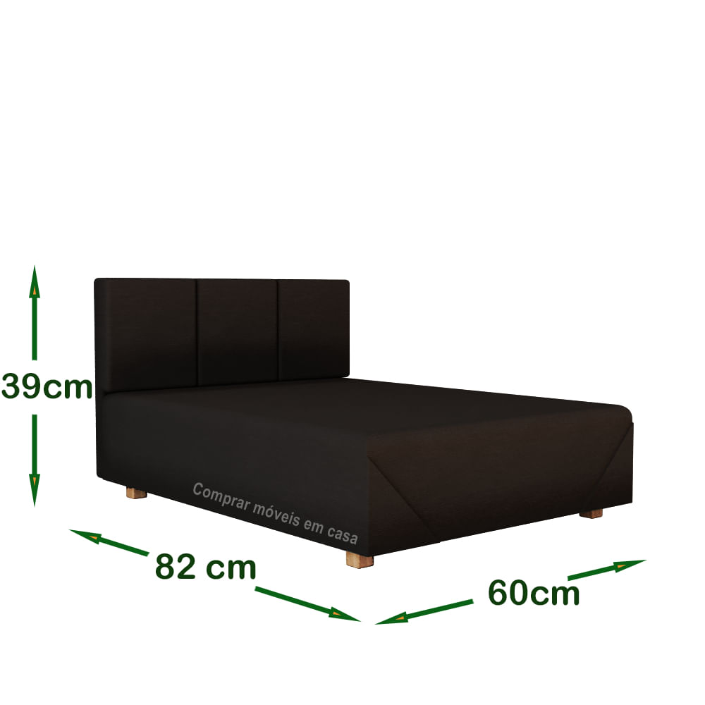 Cama Box Pet Retriever 80 cm Porte Grande Lara Cores - Comprar Moveis em Casa  Preto