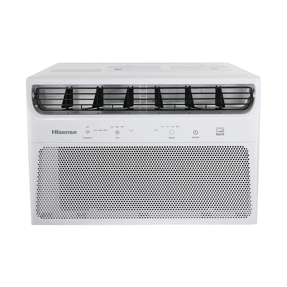 Encontraproduto.com.br - Ar Condicionado Janela Eletrônico Hisense com Wi-Fi 8.500 BTUs Frio R-32 AW-08CW2RVGU00 – 220V