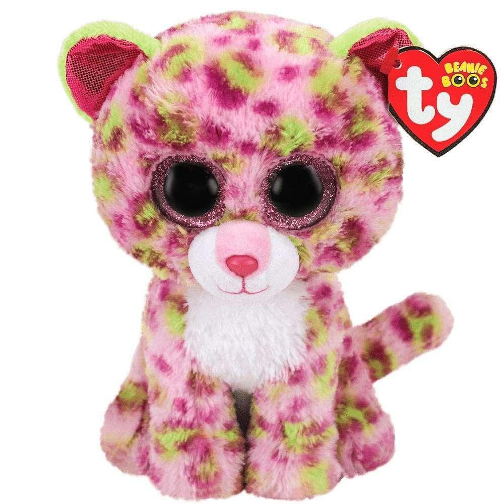 Pelúcia Beanie Boos Ty 16 Cm - Leopardo Lainey