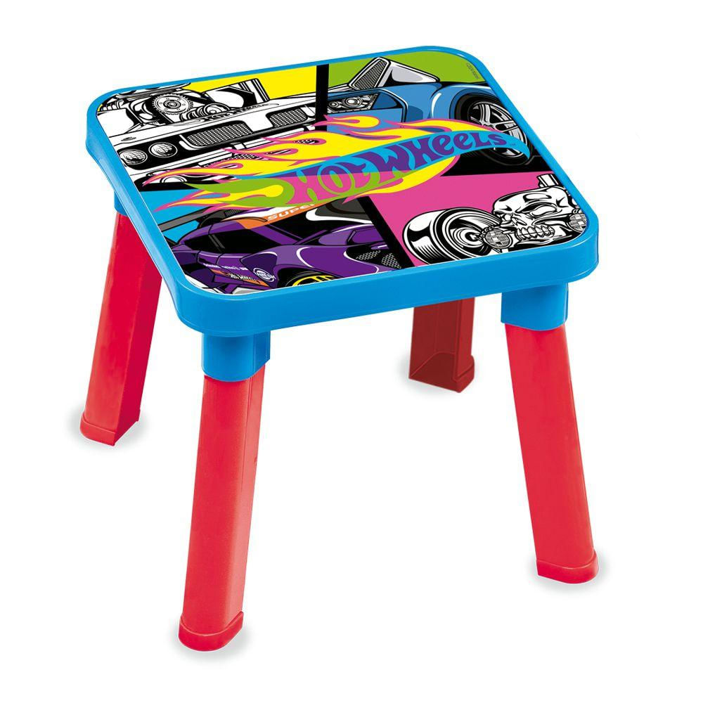 Hot Wheels Mesa de Atividades com Cadeira - Fun Divirta-se