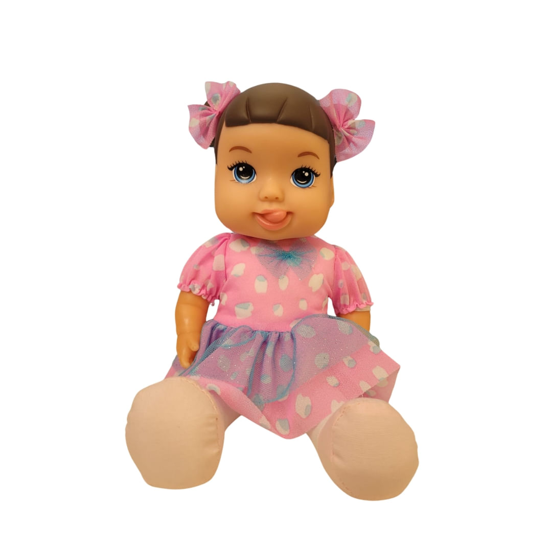 Boneca Love Papinha Morena - Anjo Toys