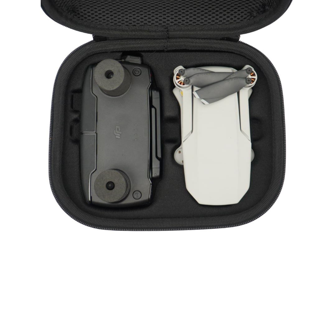 Case Estojo para Drone DJI Mavic Mini / Mini SE e para Controle Remoto - Cor Preto