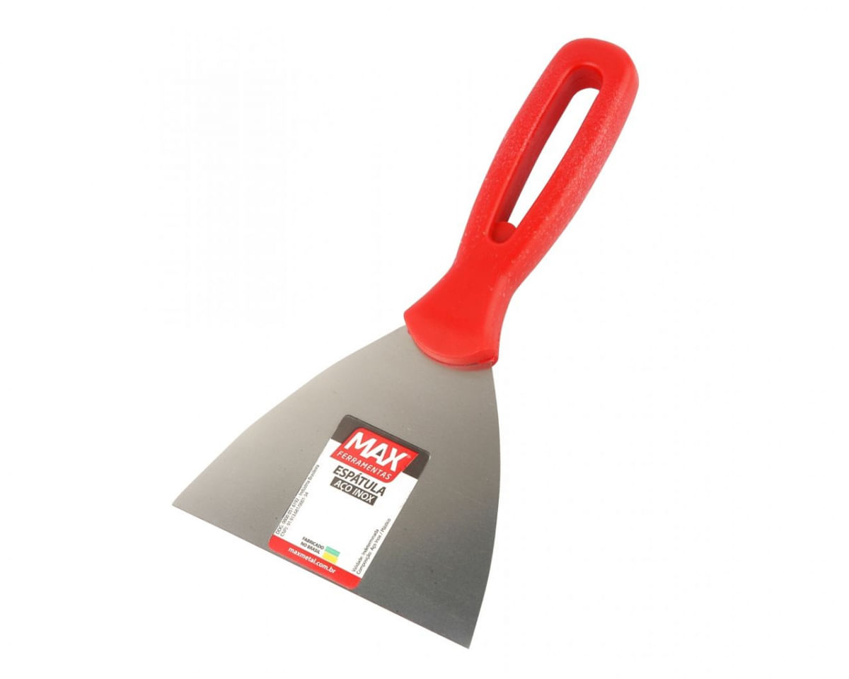 Espatula Aco Inox Max 10Cm C/C Plast 7210