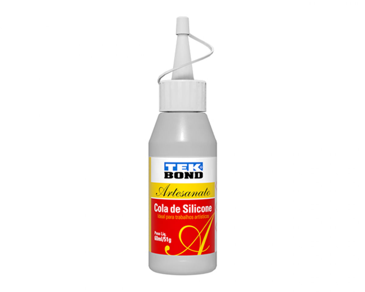 Cola de Silicone Para Artesanato 51g Tekbond