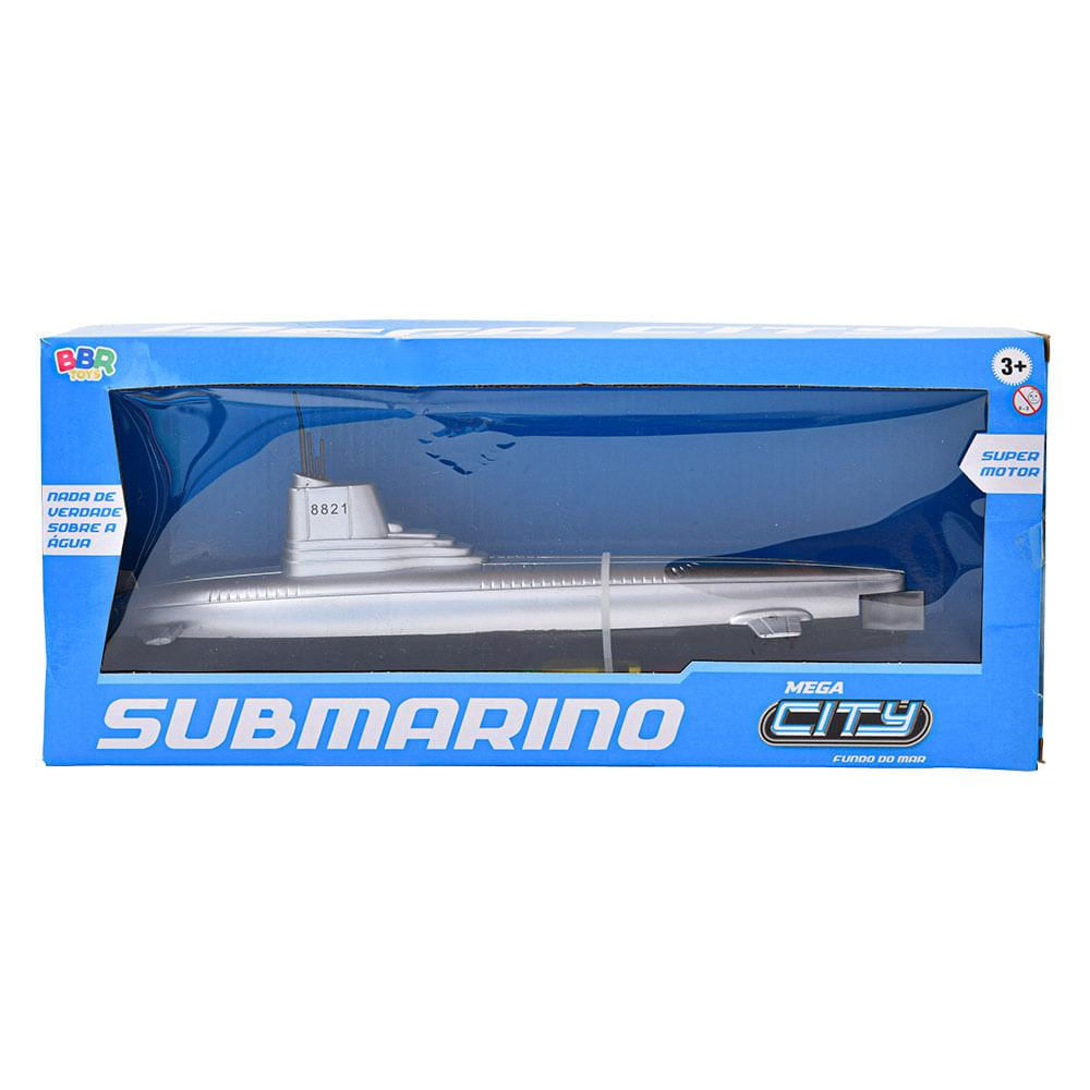 Submarino Aquático com Som - BBR Toys