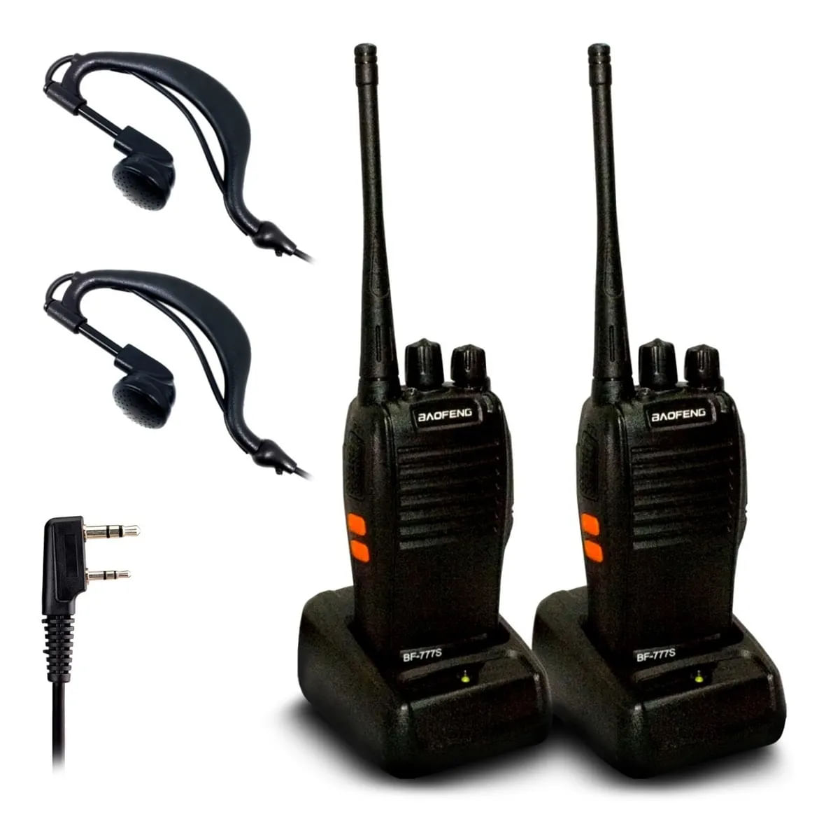 Ràdio Comunicador Walk Talk Baofeng Bf-777s + Fone De Ouvido