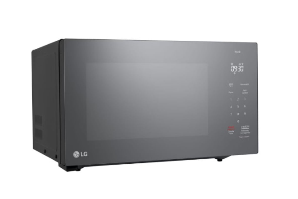 MICROONDAS LG NEOCHEF 30 LITROS GRILL ESPELHADO LIMPA FÁCIL THINQ SCAN TO COOK 127V MG3097NR