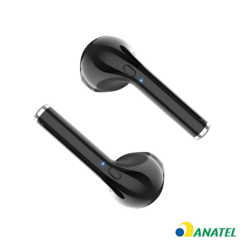 Fone De Ouvido Bluetooth Easy W1 Tws - Preto