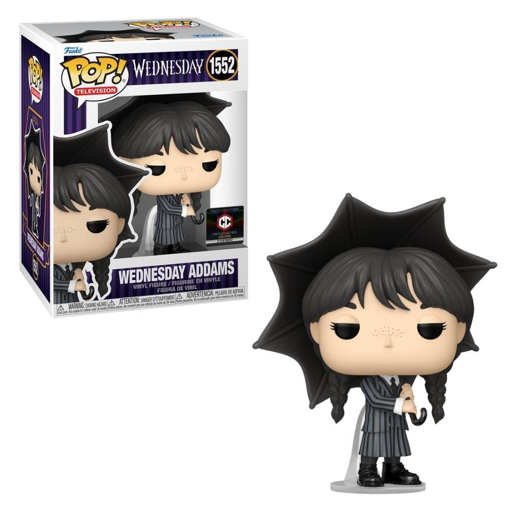 Boneco Funko Pop! Wandinha Wandinha Addams com Guarda-Chuva