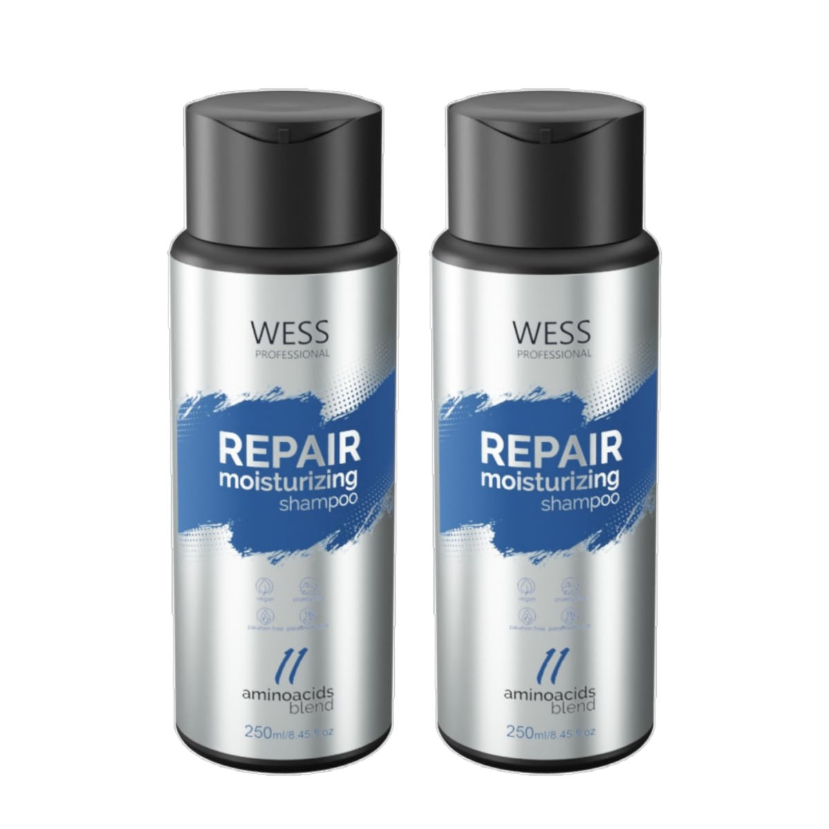 Kit Wess Repair 2 Shampoos 250ml