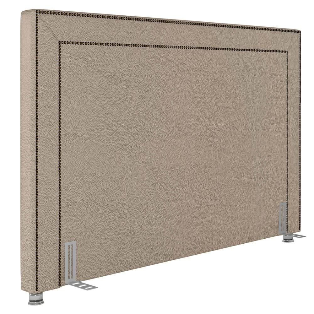 Cabeceira Cama Box Casal 140cm Mali P02 Linho Bege - Mpozenato