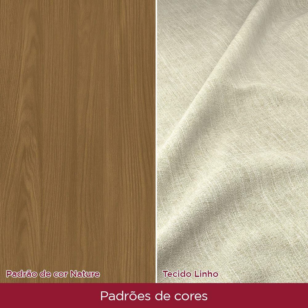 Conjunto Sala De Jantar Tampo Mdf Com Vidro 120cm 4 Cadeiras