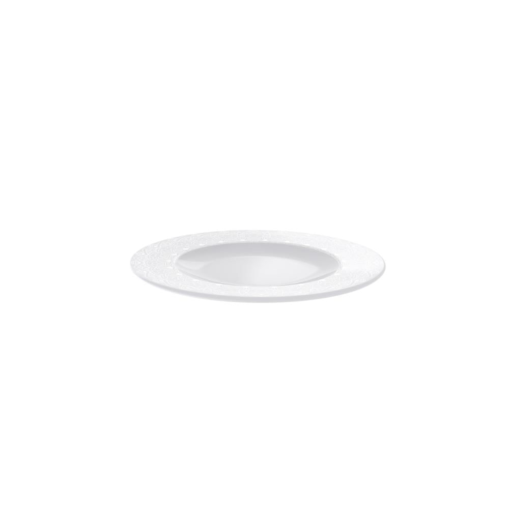 Prato Sobremesa Tramontina Alícia em Porcelana Decorada 21 cm