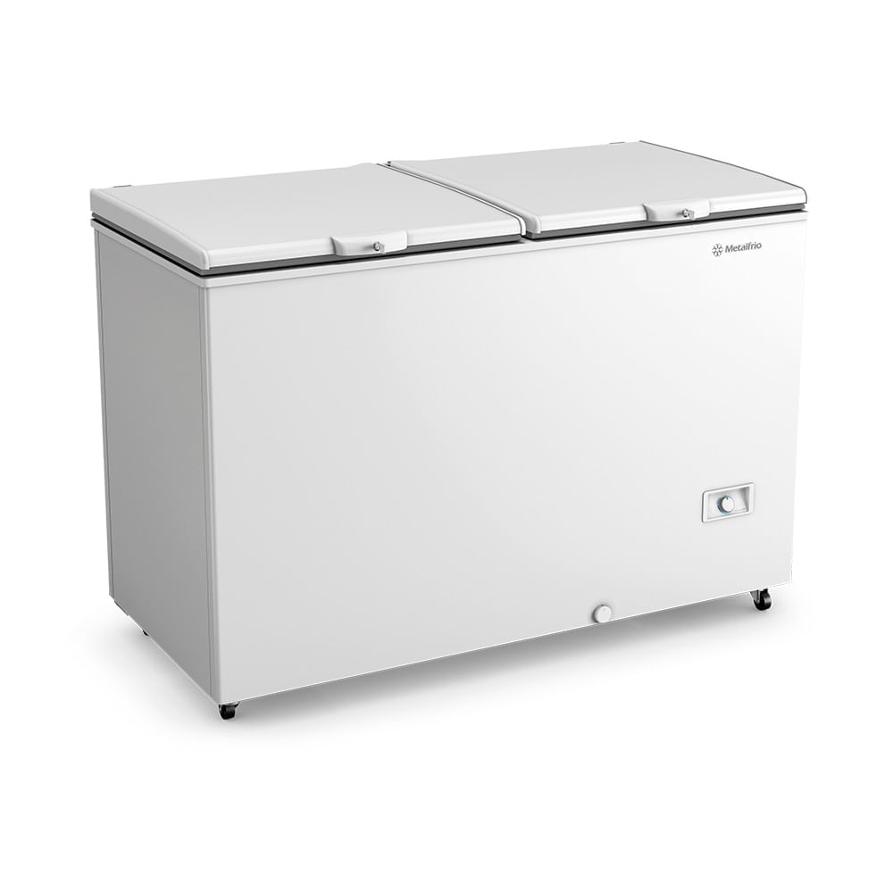 Freezer Horizontal Inverter Dupla Ação Metalfrio DA420IFTech 417 Litros Branco Bivolt