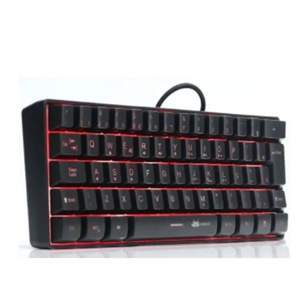 Teclado Gamer Top Com Led Usb Para Computador