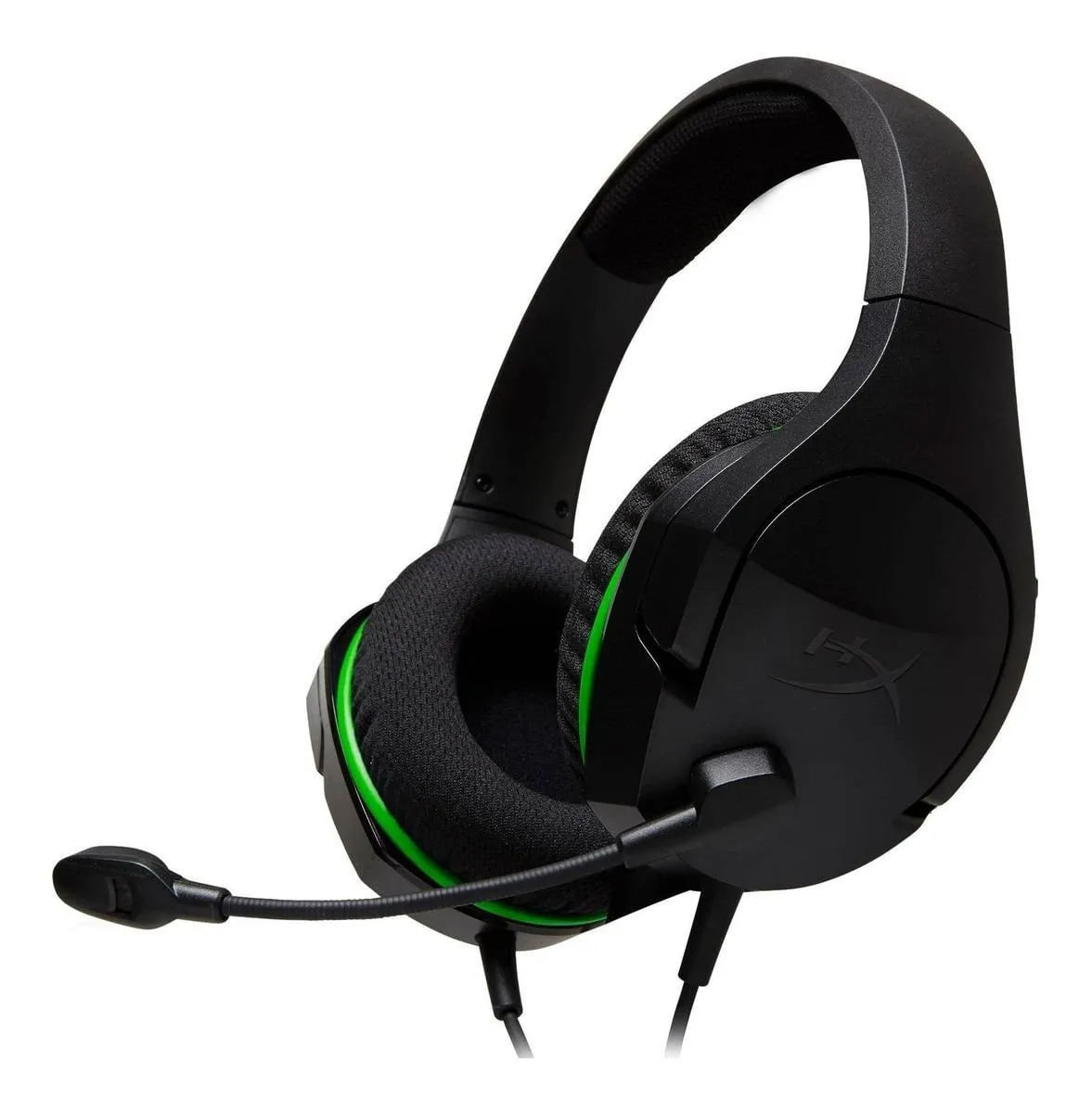 Fone gamer Headset over-ear HyperX CloudX Stinger Core preto verde