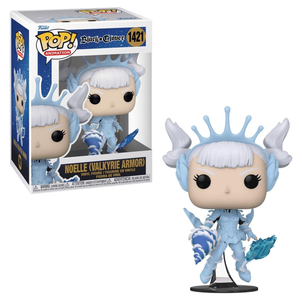 Boneco Funko Pop! Black Clover Noelle com Armadura Valkyria