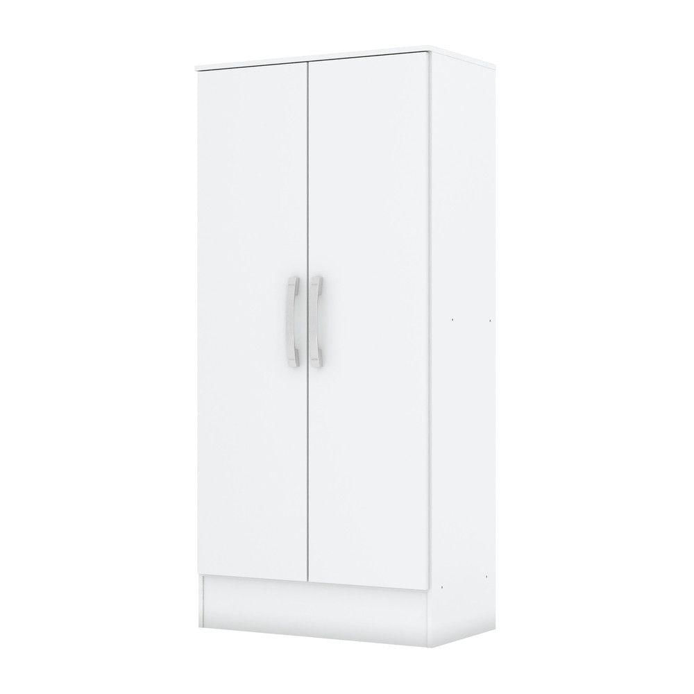 Guarda Roupa Multiuso 2 Portas Sam Casa 812 Branco