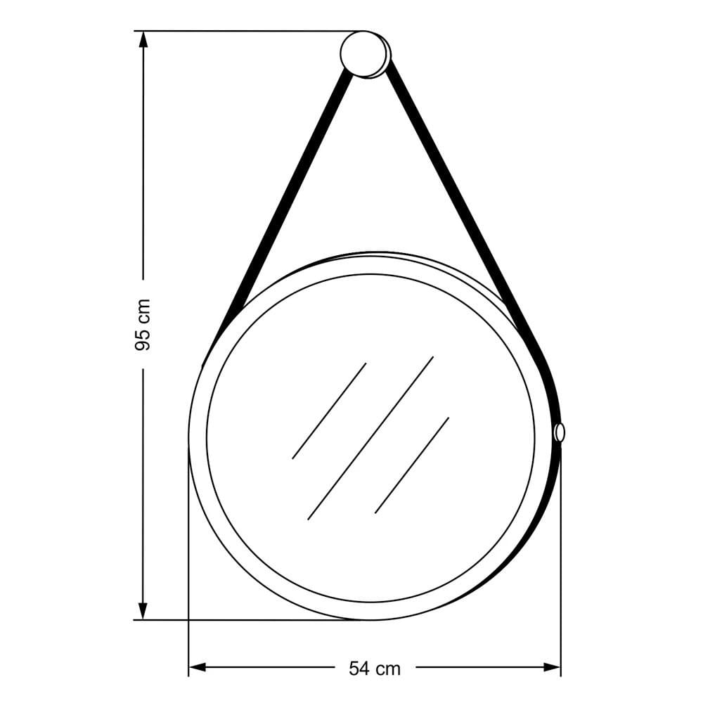 Balcão Buffet Classic Com Espelho Adnet HI01 Branco Acetinado - Mpozenato