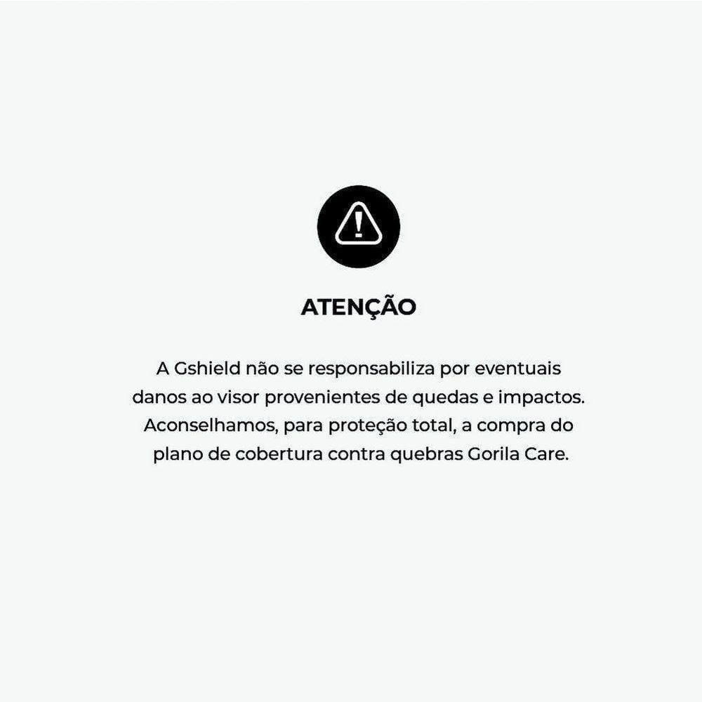 Película Dual Glass para iPhone 12 / 12 Pro - Preto - Gshield