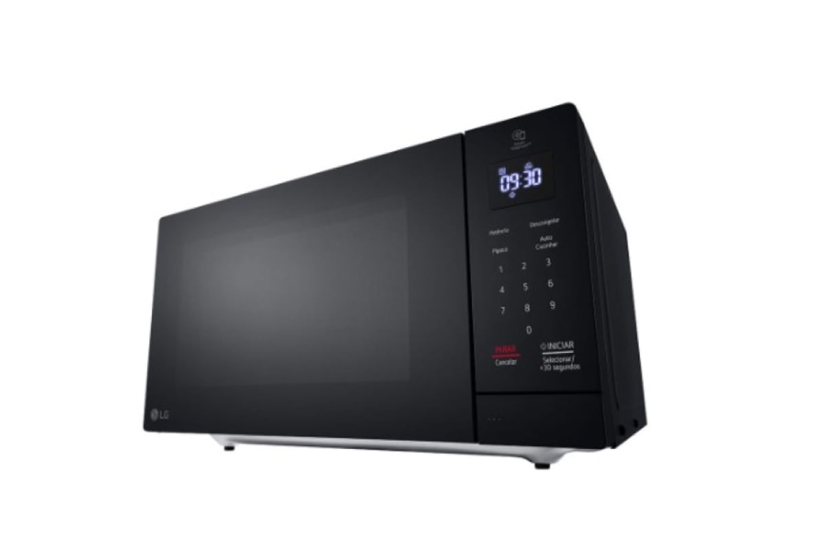 MICROONDAS LG NEOCHEF 30 LITROS PRETO LIMPA FÁCIL 127V MS3033DS