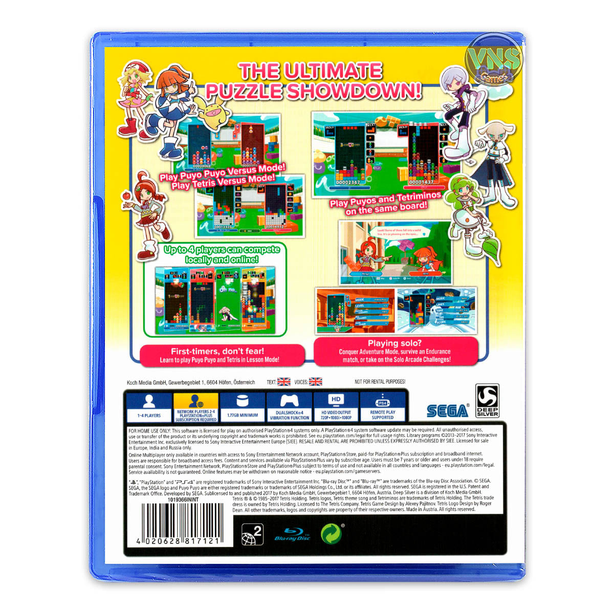 Puyo Puyo Tetris - PS4