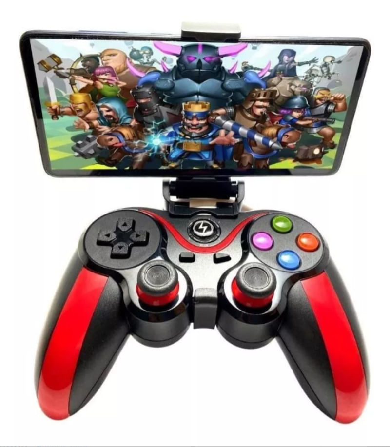 Controle Gamer Kap-g7 Joystick Android Celular Pc Bluetooth