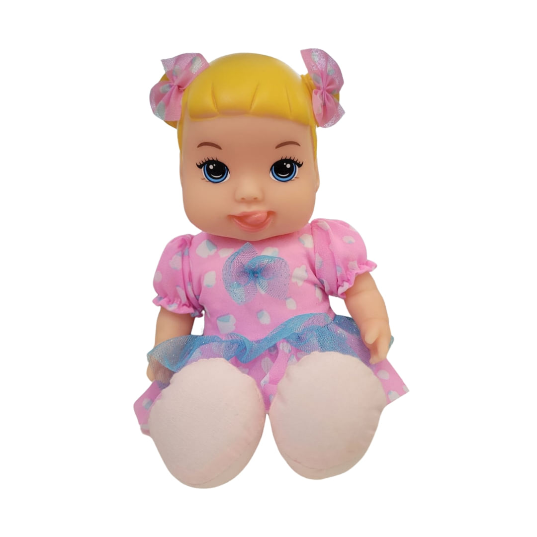 Boneca Love Papinha Loira - Anjo Toys