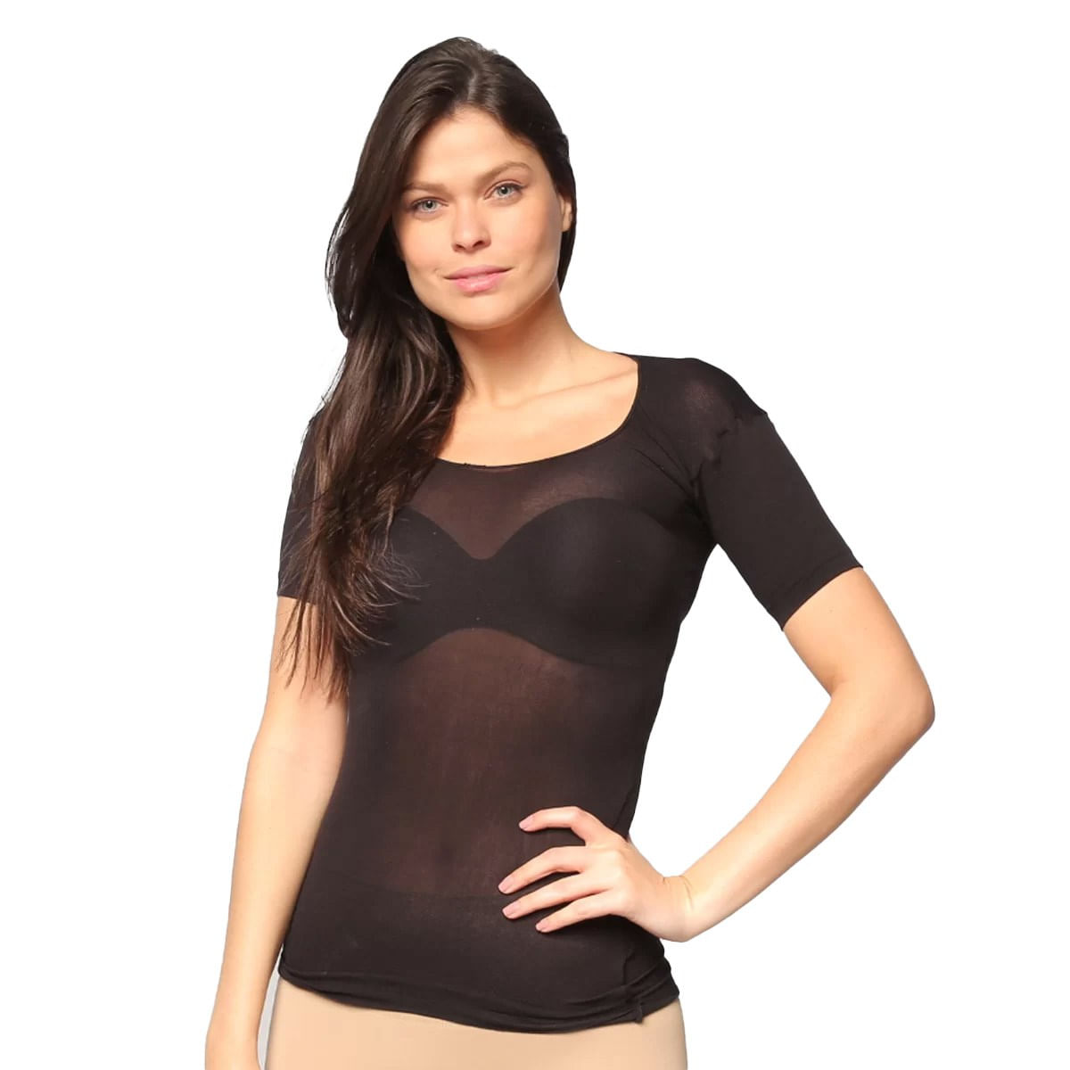 Camisete Selene Segunda Pele Fio 40 Feminina