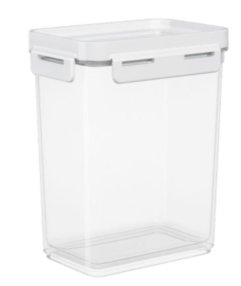 Pote Hermético Flap 900 ml - Branco Coza