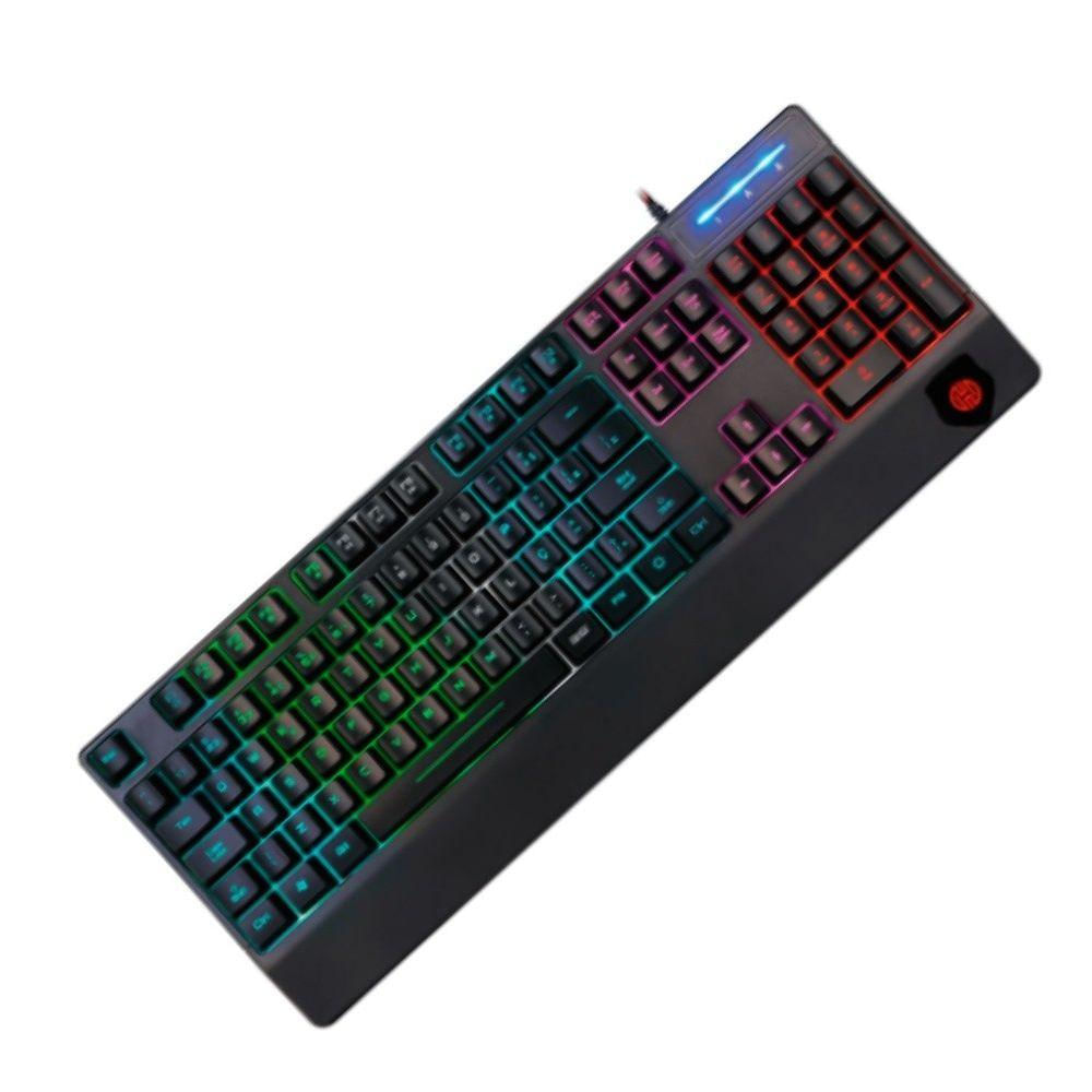 Teclado Usb Gamer Multimídia Preto Hoopson